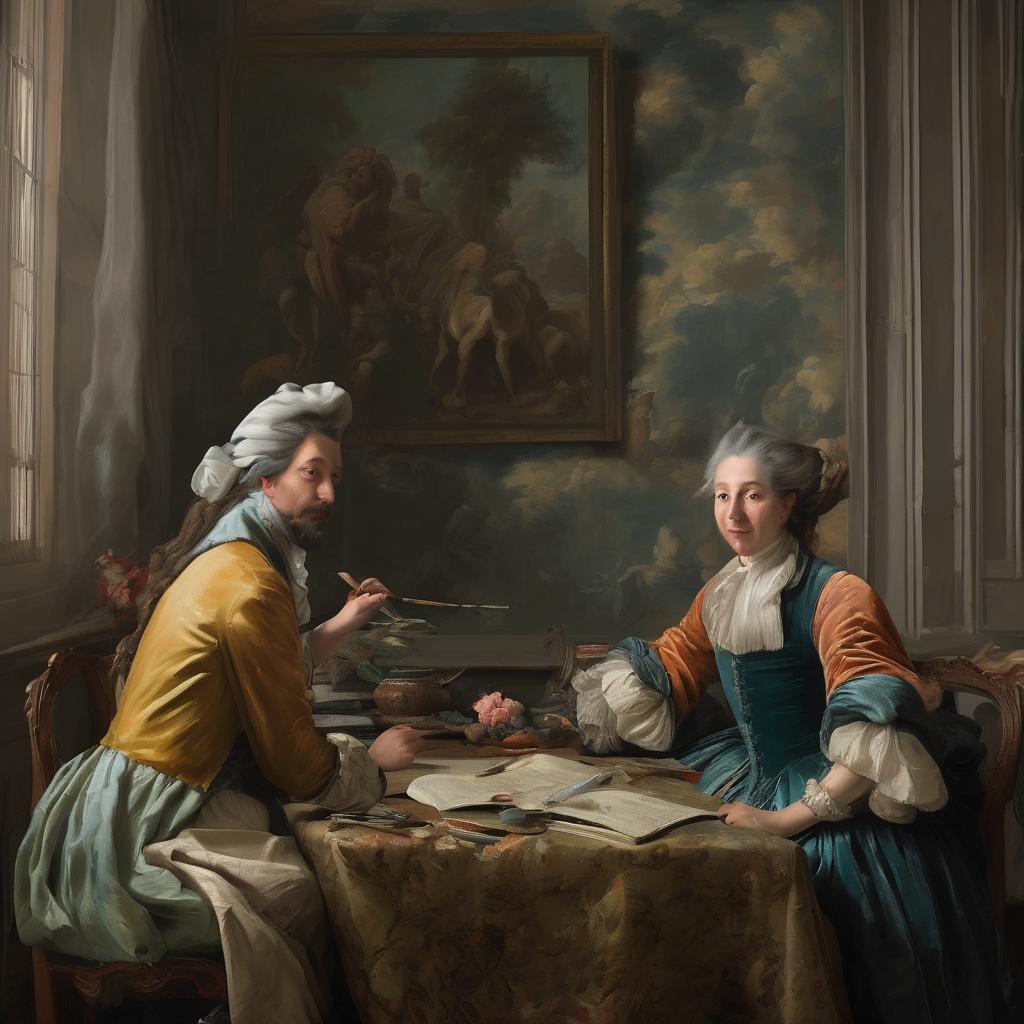 Στυλ και Τεχνικές στα Έργα του Alessandro LONGHI